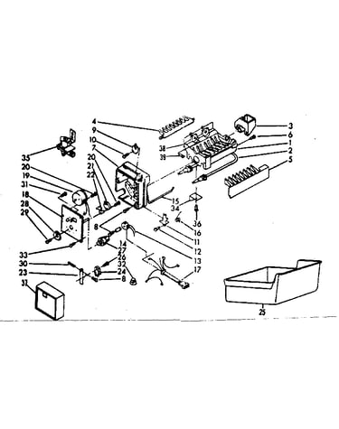 Ice maker parts