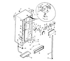 Kenmore 2538489021 cabinet parts diagram