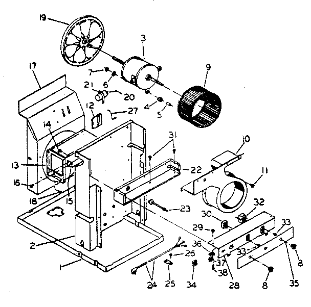 ELECTRICAL SYSTEM AND AIR HANDLING PARTS