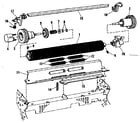 Sears 26653508700 platen mechanism diagram