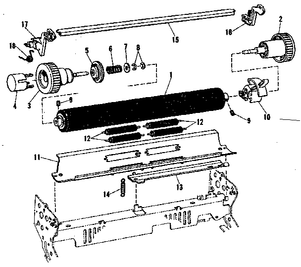 Platen mechanism