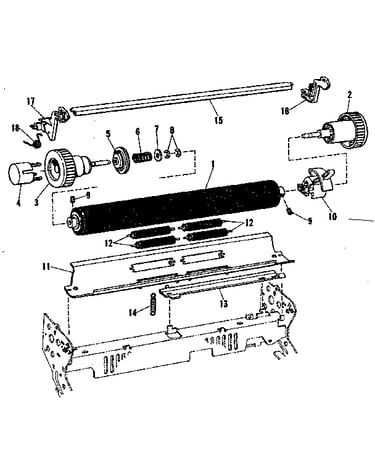 Platen mechanism