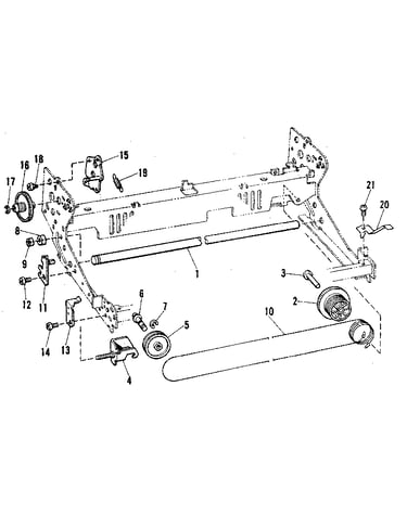Carrier molding, rails, and frames