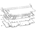 Sears 26653508700 keyboard pcb diagram