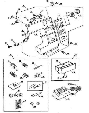 Attachment parts