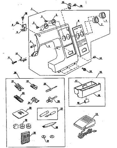 Attachment parts