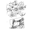 Kenmore 3851764180 zigzag guide assembly diagram