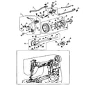 Kenmore 3851884180 zigzag guide assembly diagram