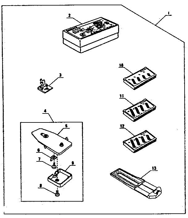 Attachment parts