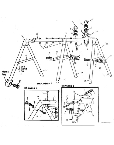 A-frame assembly