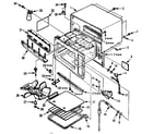 Kenmore 5648744880 cabinet parts diagram
