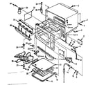 Kenmore 5648744881 cabinet parts diagram
