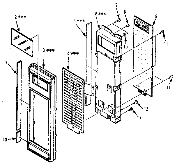 CONTROL PANEL PARTS