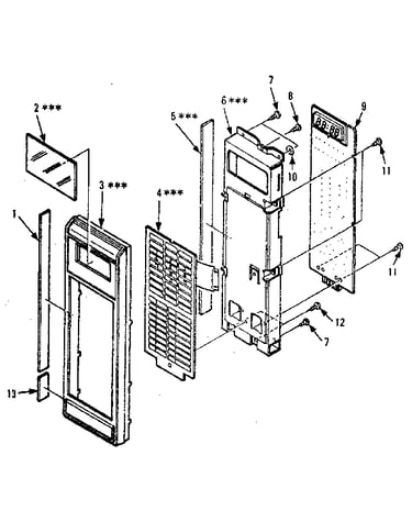 Control panel parts