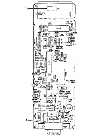 Power and control circuit board 13707