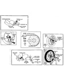 Crank and wheel assembly
