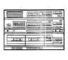 Pioneer RX1181 stereo cassette deck receiver diagram