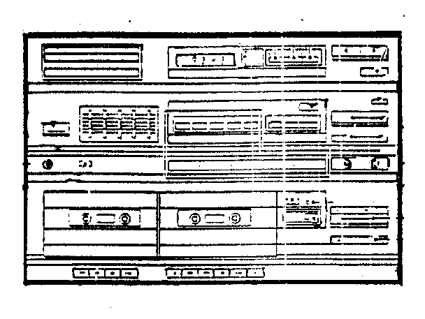 STEREO CASSETTE DECK RECEIVER