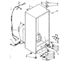 Kenmore 1068275980 cabinet parts diagram