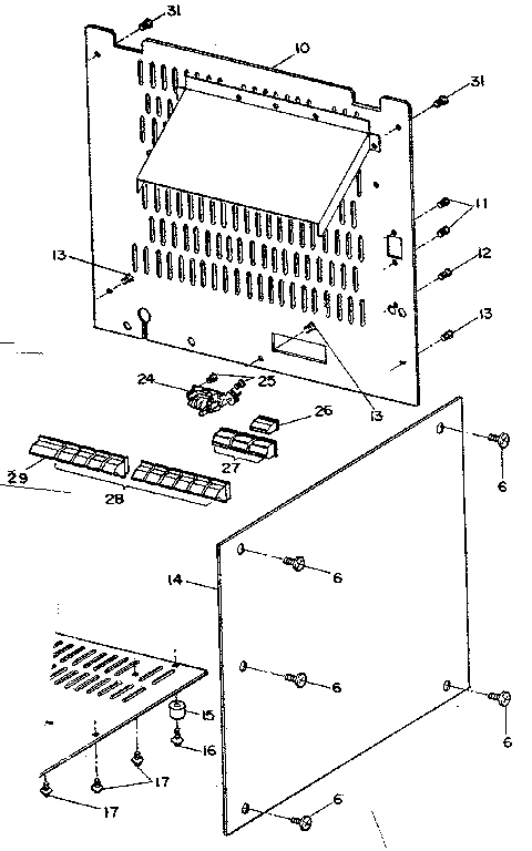 Back lid assembly