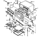 Kenmore 5668724680 cabinet parts diagram