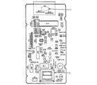 Kenmore 5668724680 power and control circuit board (part 13705) diagram