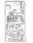 Power and control circuit board (part 13706)