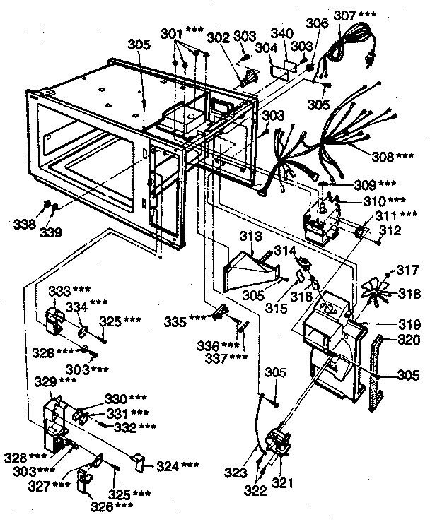 Switches and microwave parts