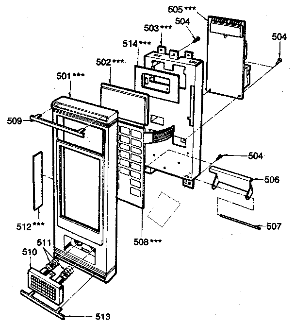 Control panel parts