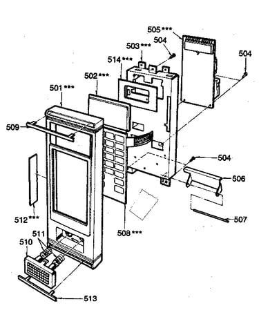 Control panel parts