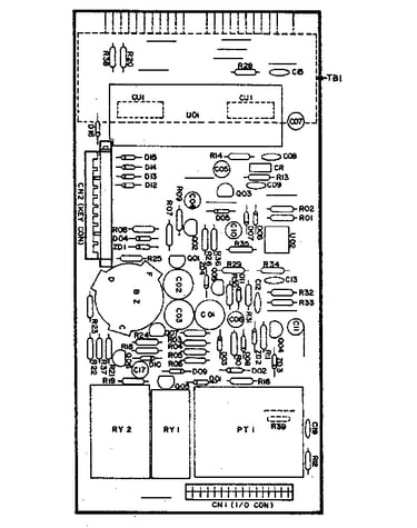 Power and control circuit board (part 2q10124q)