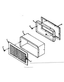 Rear wall register kit nos. 42-72012 and nasa006gr01
