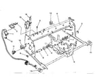 Sears 87153002653 carrier molding, rails, & frames diagram