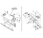 Sears 87153002653 control pc board and transformer diagram