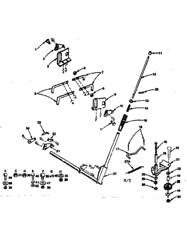 Mower linkage