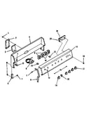 Backguard section
