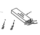 Kenmore 9119168810 wire harnesses and components diagram