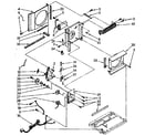 Kenmore 1068760681 air flow and control parts diagram