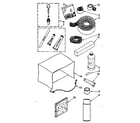 Kenmore 1068760681 optional parts diagram