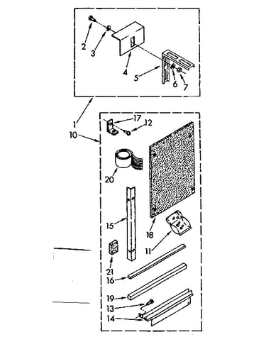 Accessory kit parts