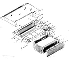 Kenmore 635830300 unit parts diagram