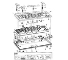 Sears 26853908 keyboard diagram