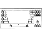 Sears 26853912 function keys/canada wp-500, europe wp-1 diagram