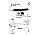 Sears 26853908 platen mechanism diagram