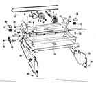 Sears 26853912 chassis attachment diagram