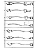 Power supply cord unit