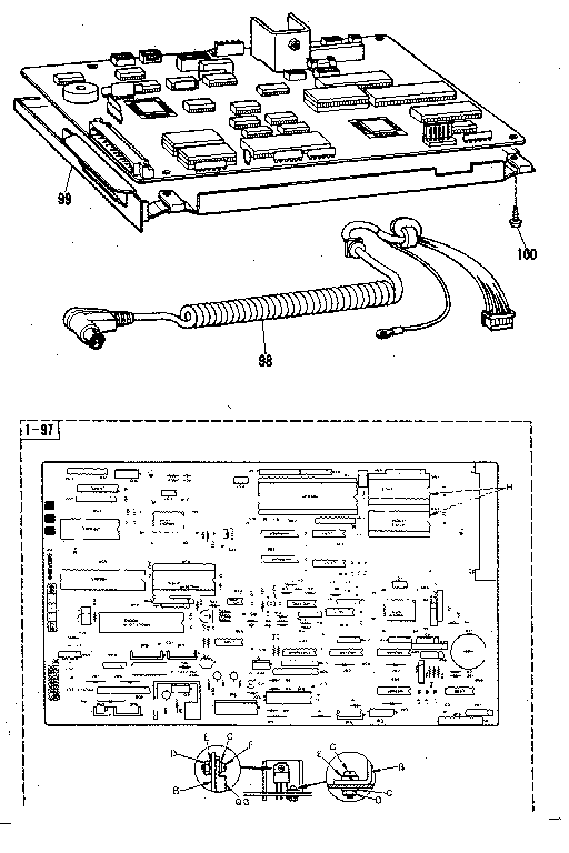 Cpu pcb assembly
