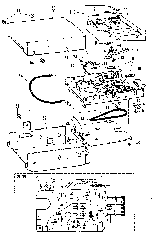 Floppy disk drive assembly