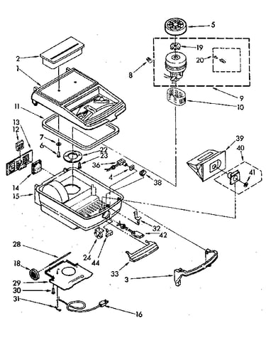 Vacuum cleaner parts