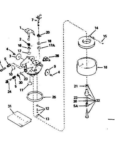 Carburetor no. 632399